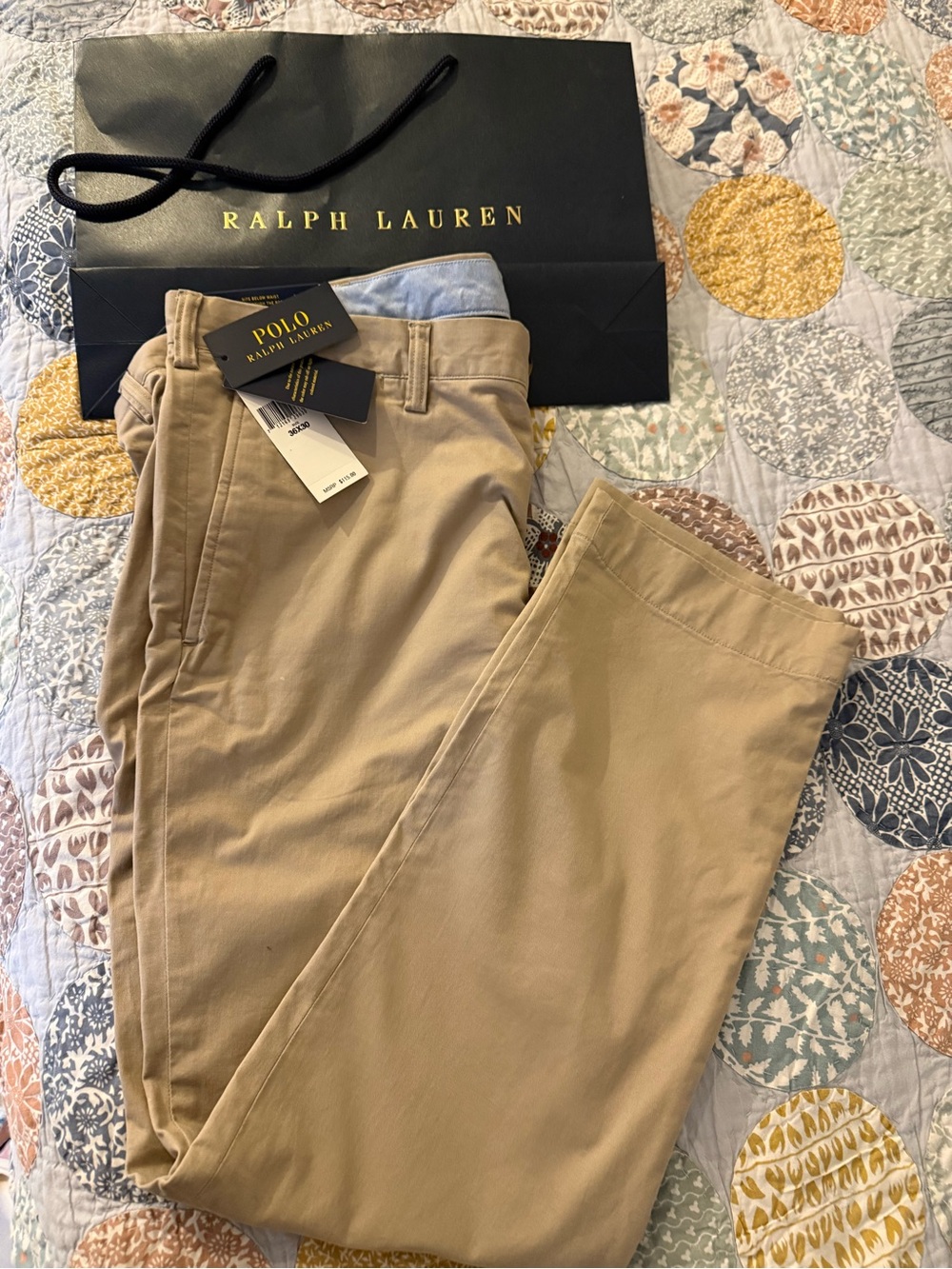 Ralph Lauren Men's Tan Chino Pants